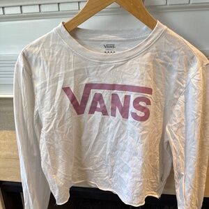 Vans Logo Crop Top